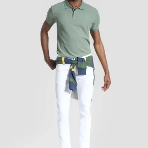 Pantalón Cinco Bolsillos blanco SKU 0.33327