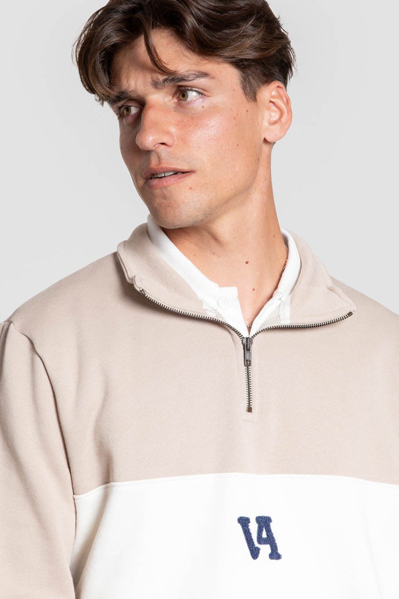 Sudadera Media Cremallera Franja Contraste SKU 0.34723 - Imagen 9