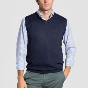Chaleco de Punto en Cuello V SKU 0.34903
