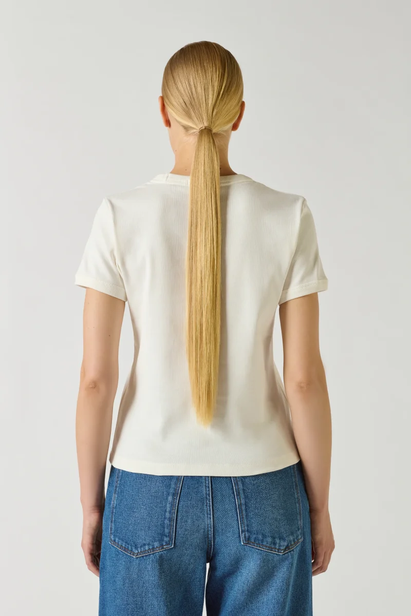 CAMISETA ARISTIDE BLANCA - Imagen 4