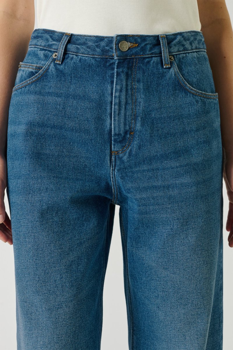 VAQUEROS CALVIN DENIM BLEU DÉLAVÉ - Imagen 5