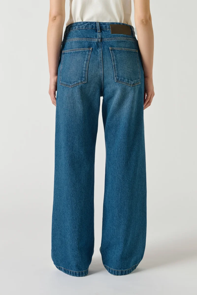 VAQUEROS CALVIN DENIM BLEU DÉLAVÉ - Imagen 4