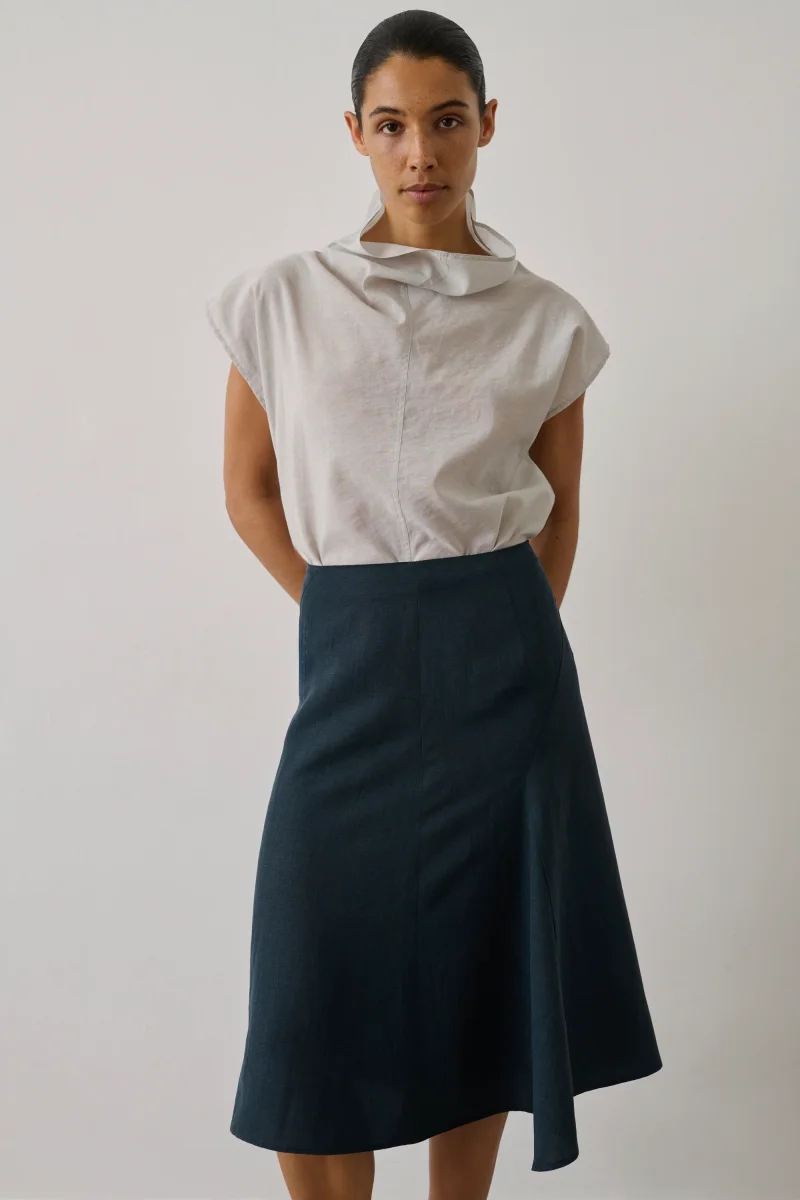BLUSA IZUMI GRIS CLARO - Imagen 3