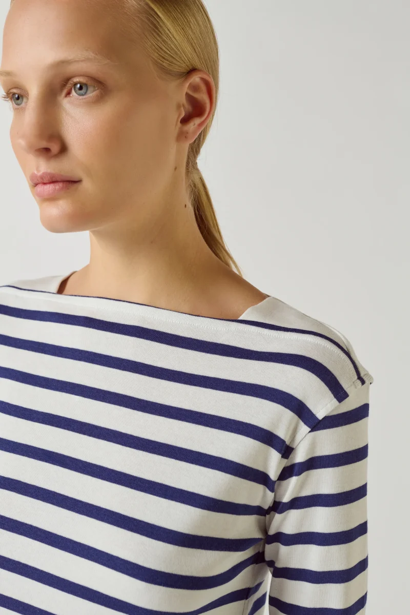 CAMISETA KATY BLANCO/AZUL - Imagen 4