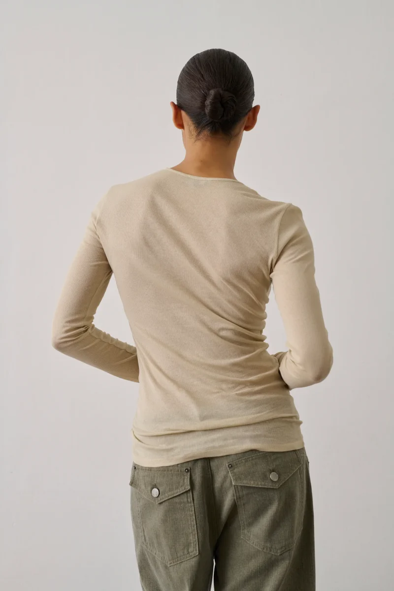 CAMISETA ISABELLA CRUDO - Imagen 4