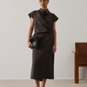VESTIDO FOGGIA MARRÓN