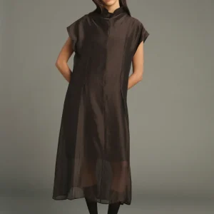 VESTIDO LENA MARRÓN