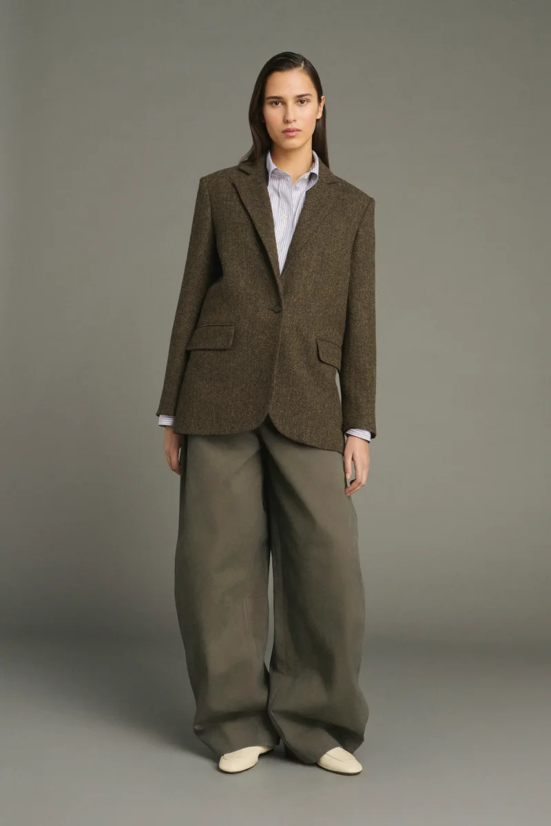 CHAQUETA SEVRES MARRÓN/NAVY - Imagen 2