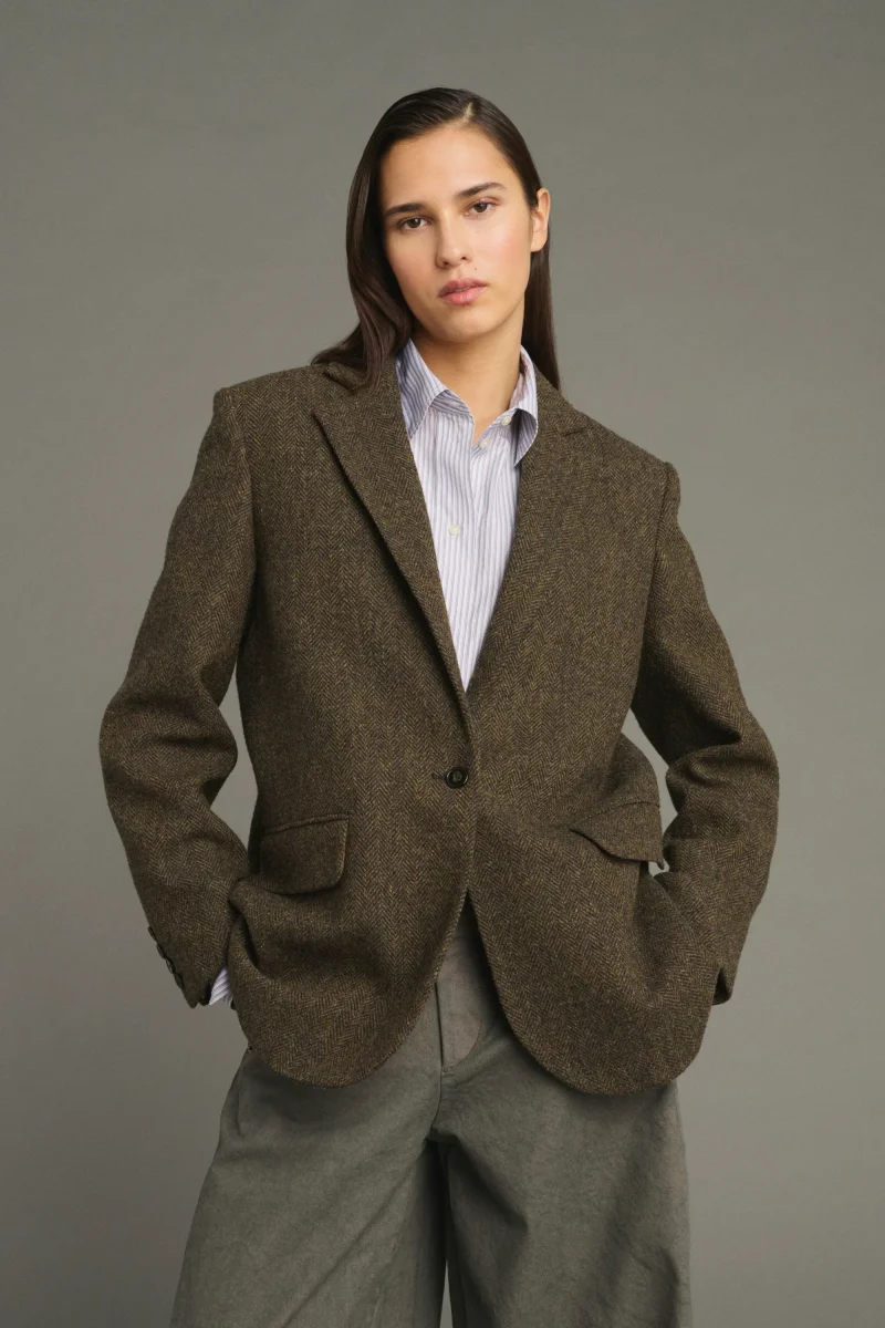 CHAQUETA SEVRES MARRÓN/NAVY - Imagen 4