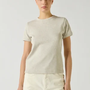 CAMISETA ARISTIDE GRIS JASPEADO