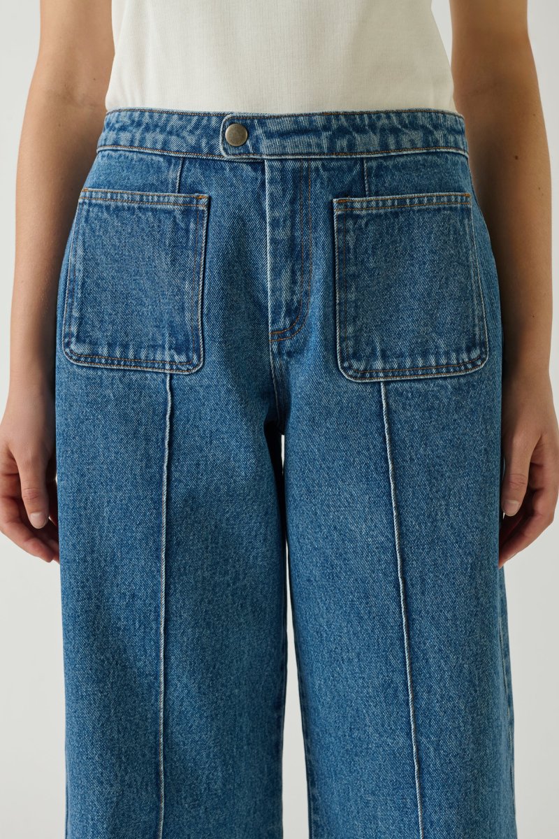 VAQUEROS HARRY DENIM AZUL LAVADO - Imagen 5