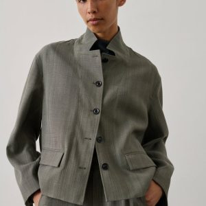 CHAQUETA HOURIA GRIS