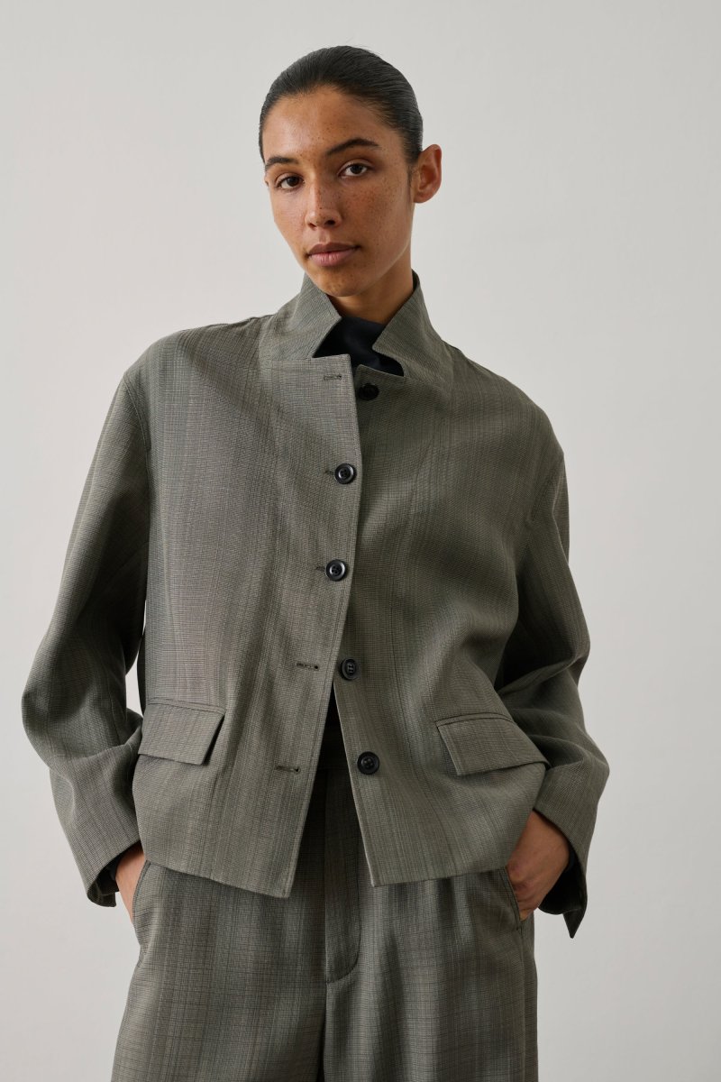 CHAQUETA HOURIA GRIS
