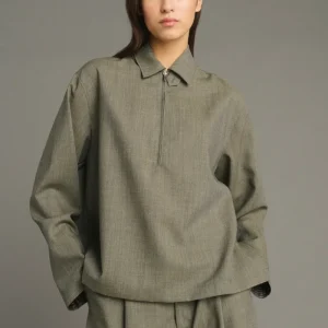 BLUSA JESSIE VERDE GRISÁCEO