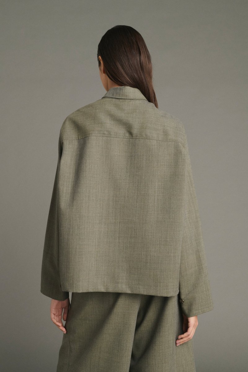BLUSA JESSIE VERDE GRISÁCEO - Imagen 6