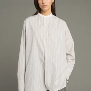 CAMISA LUCILE AVELLANA/CRUDO