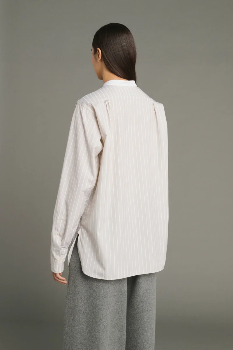 CAMISA LUCILE AVELLANA/CRUDO - Imagen 3