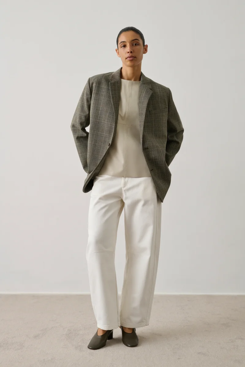 CHAQUETA HERMOSA MARRÓN/VERDE - Imagen 3