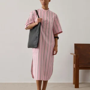 VESTIDO ILYA ROSA/GRIS