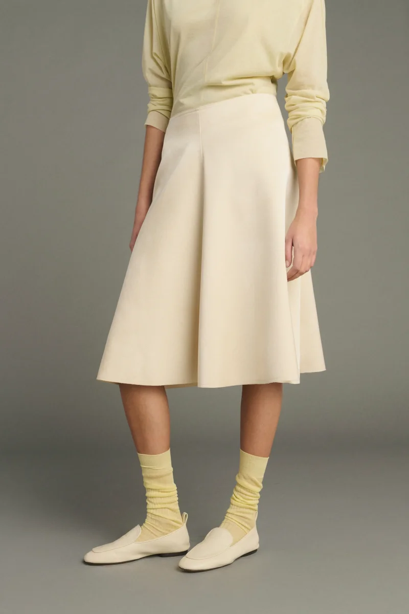 FALDA KELYA CREMA - Imagen 5
