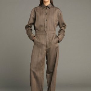 PANTALÓN JOCELYN MARRÓN/LILA