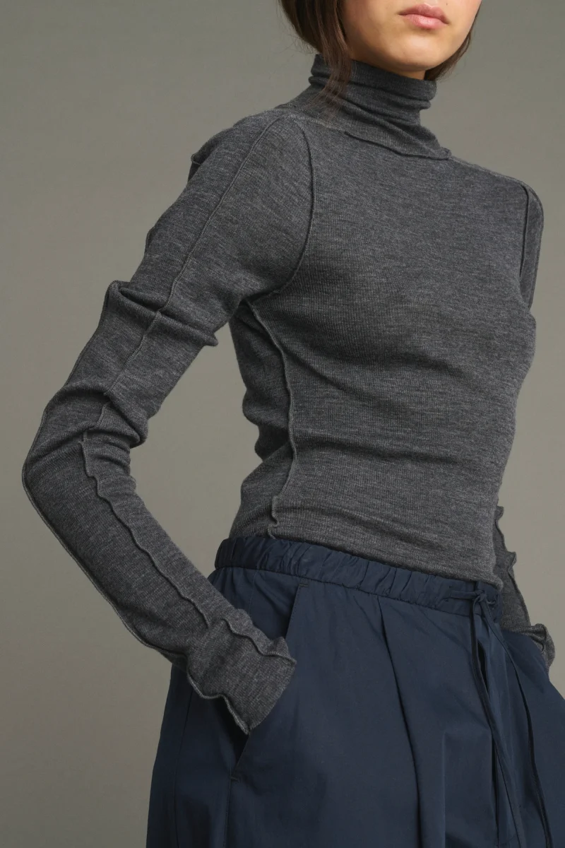CAMISETA LOIS GRIS ANTRACITA - Imagen 4