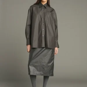 CAMISA CARLOTTA MARRÓN OSCURO