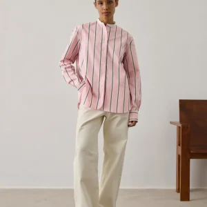 CAMISA BERMUDES ROSA/GRIS