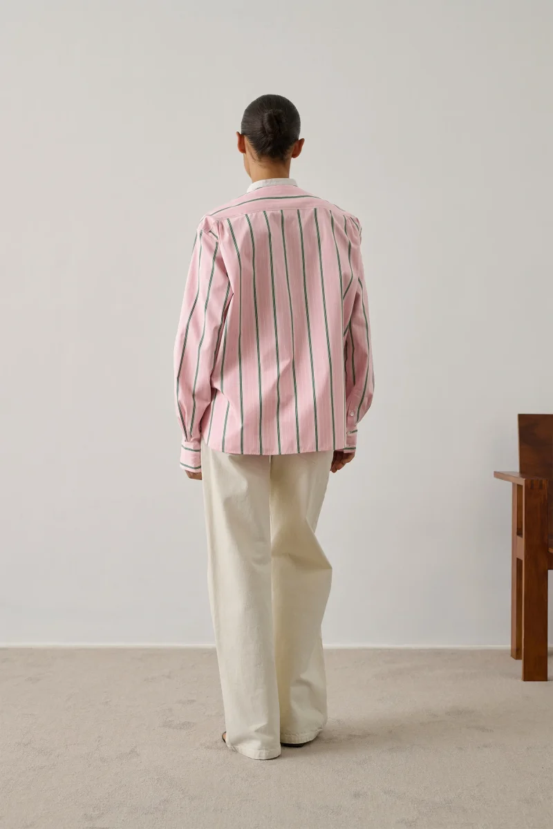 CAMISA BERMUDES ROSA/GRIS - Imagen 4