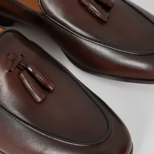 Mocasín Borlas Marrón Piel – Classic Loafer SKU 0.34318