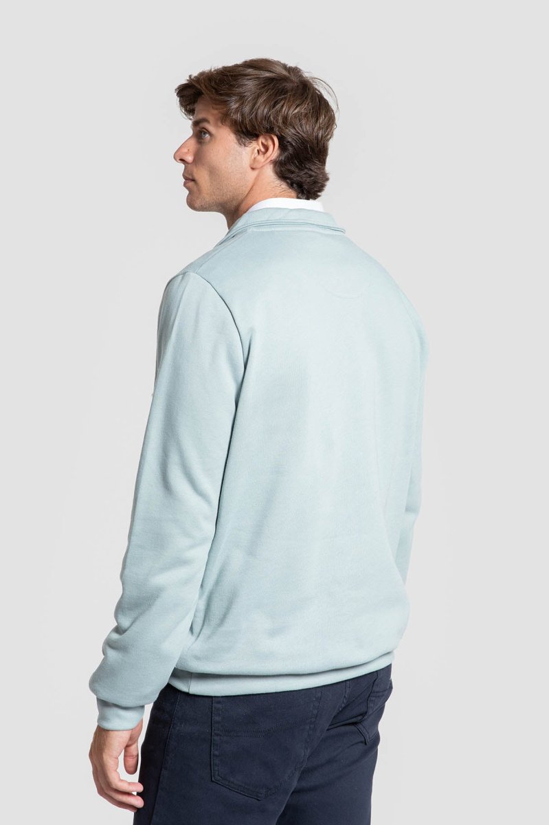 Sudadera Media Cremallera Franja Contraste SKU 0.34723 - Imagen 5