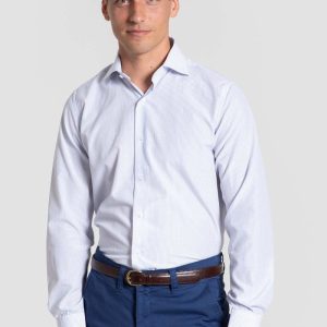 Camisa de Vestir de Raya Fina SKU 0.35170