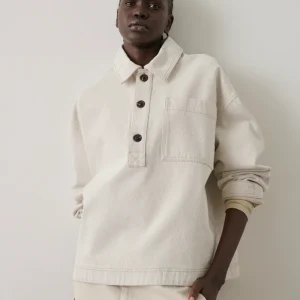 CAMISA AUSTIN BLANCO GRES