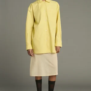 CAMISA KITA AMARILLO/BEIGE