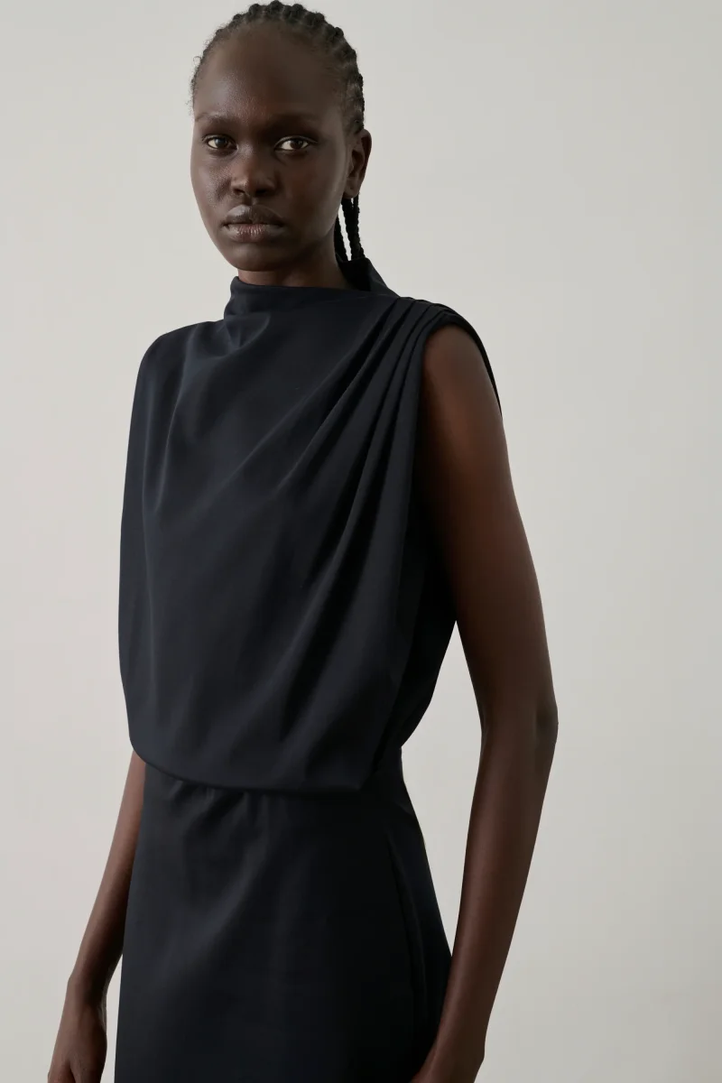 VESTIDO GEMMA NEGRO - Imagen 4