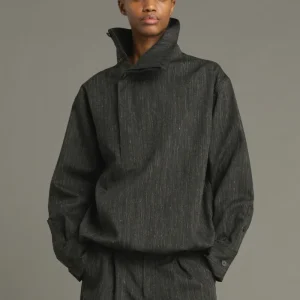 CAMISA LUTECE GRIS ANTRACITA