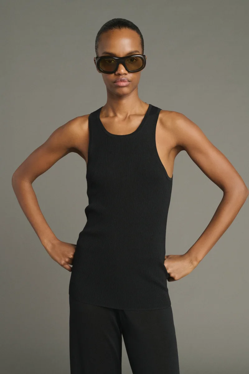 CAMISETA DE TIRANTES KENZIE NEGRO - Imagen 3