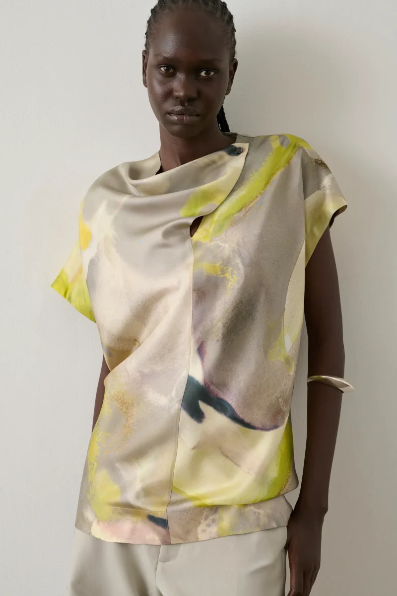 BLUSA HELOISE AMARILLA