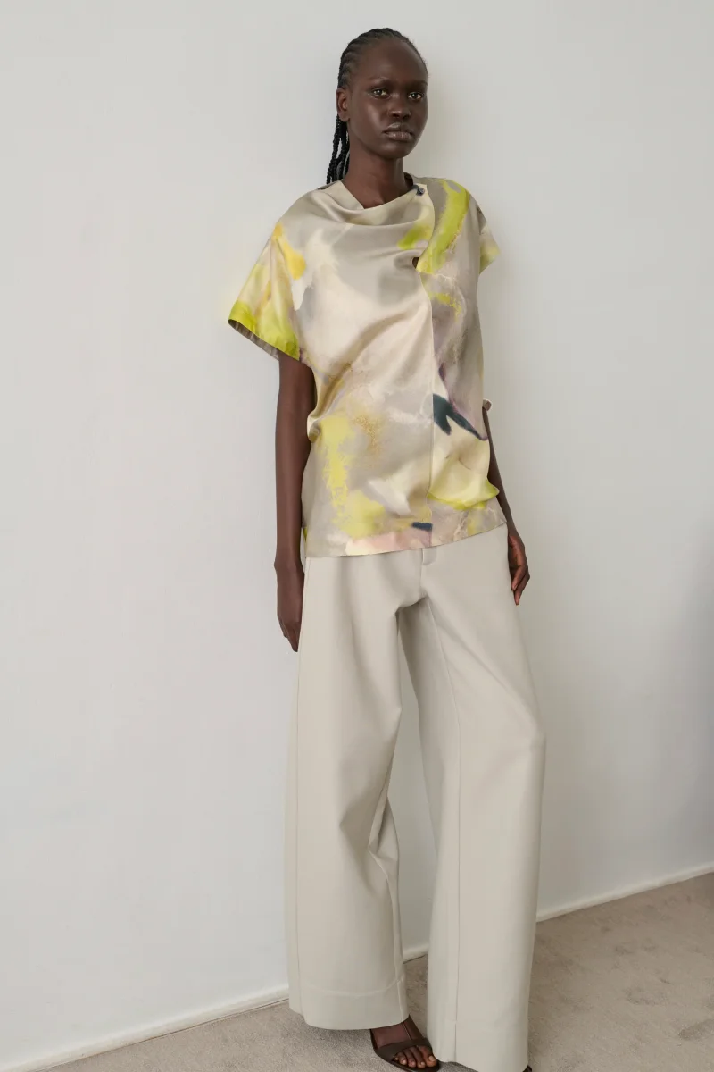 BLUSA HELOISE AMARILLA - Imagen 3