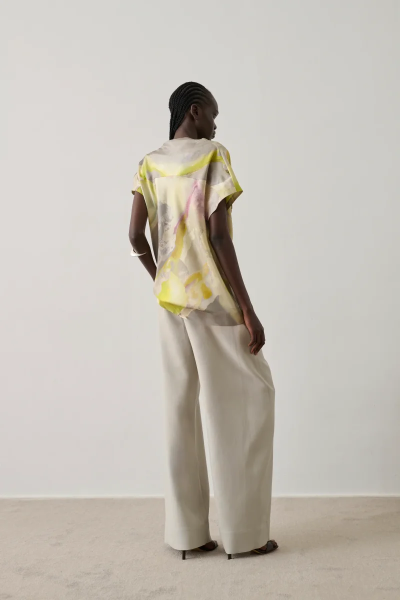 BLUSA HELOISE AMARILLA - Imagen 4