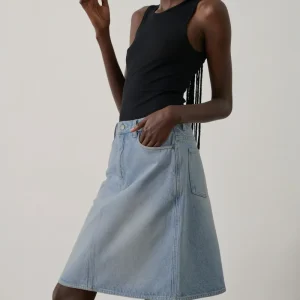 FALDA ELYNE AZUL CLARO