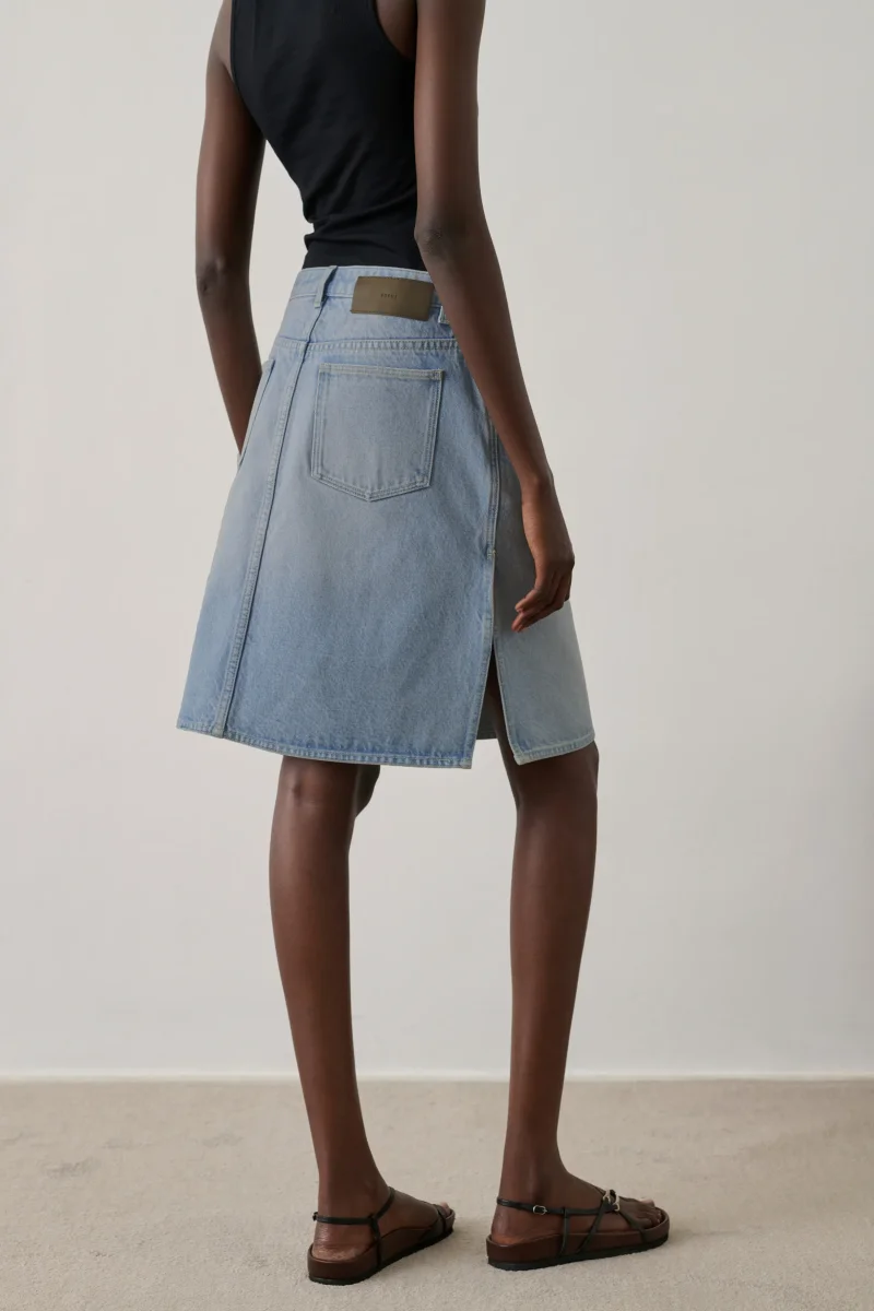 FALDA ELYNE AZUL CLARO - Imagen 4