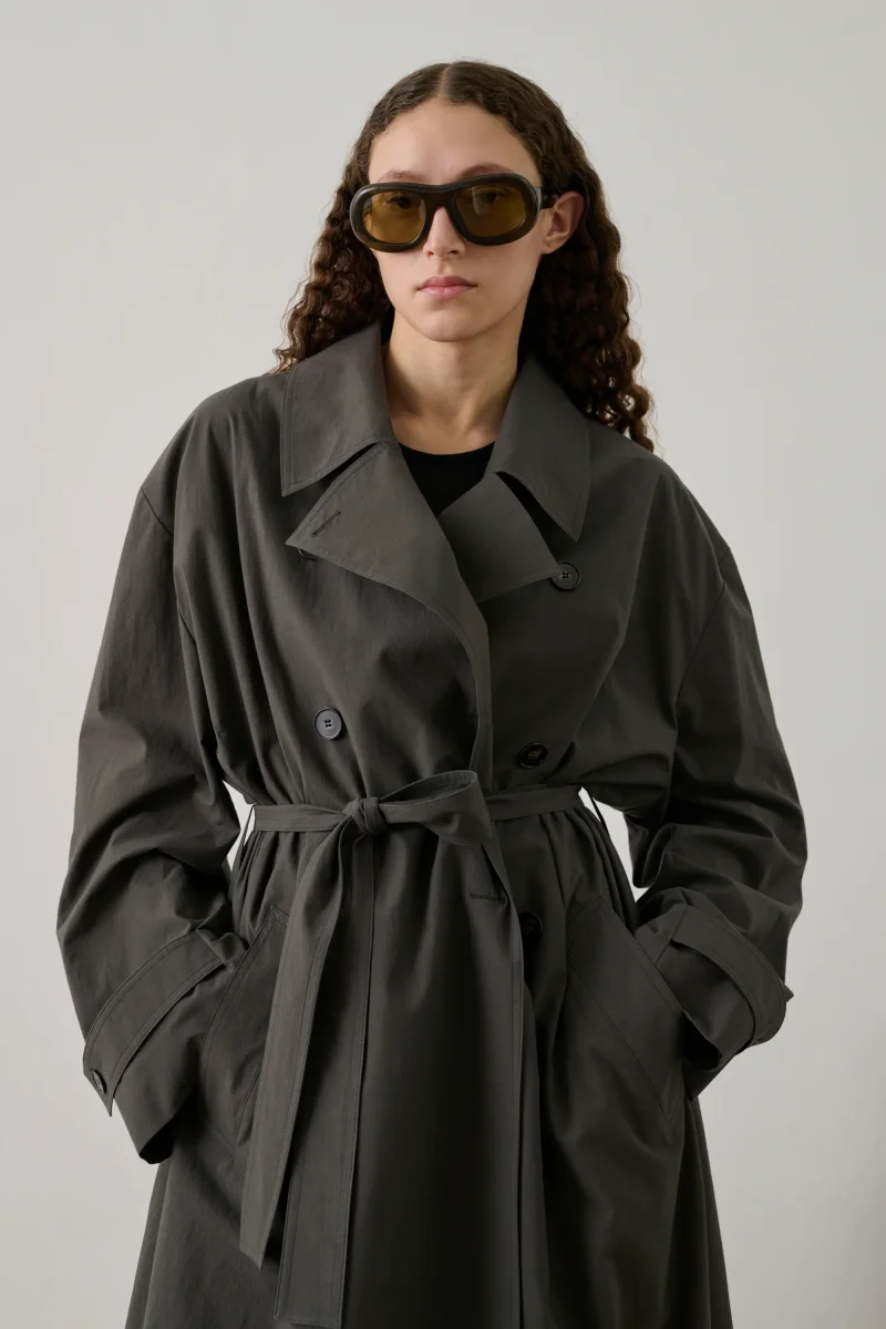 TRENCH HELIO ANTRACITA OSCURO - Imagen 7