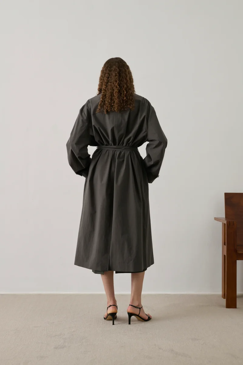 TRENCH HELIO ANTRACITA OSCURO - Imagen 6
