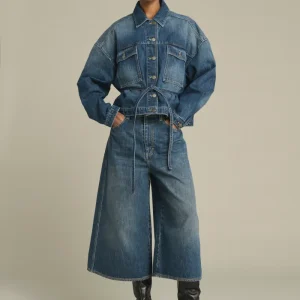 BERMUDA JOYCE DENIM AZUL DESTEÑIDO