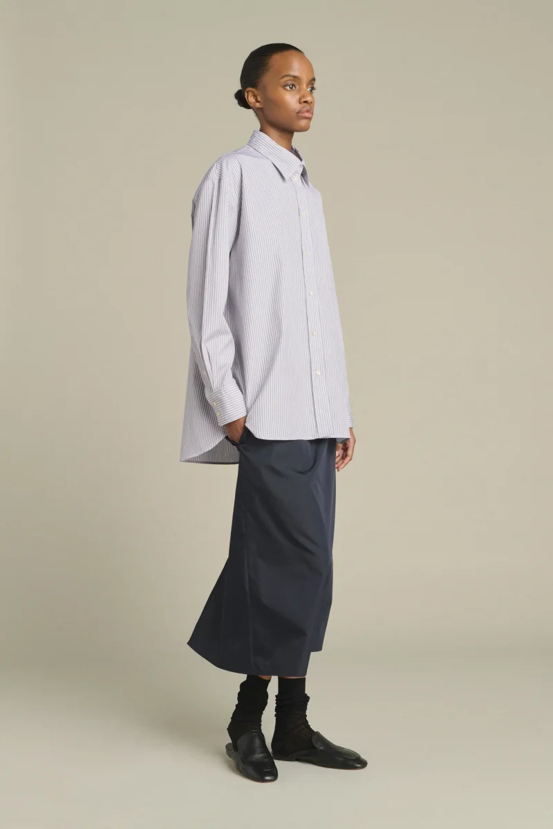 CAMISA CARLOTTA AZUL/BEIGE