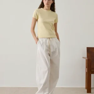 CAMISETA ARISTIDE AMARILLO PÁLIDO