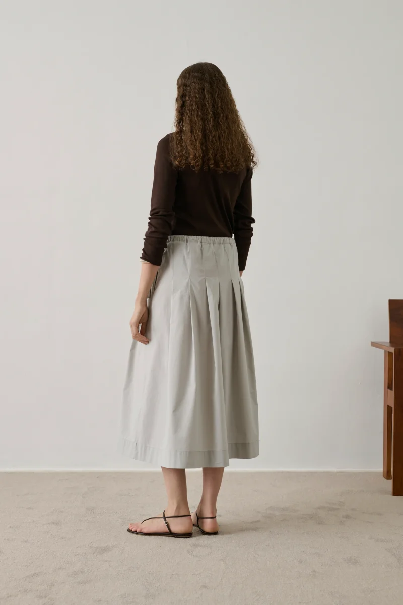 FALDA AMALIA GRIS CLARO - Imagen 3