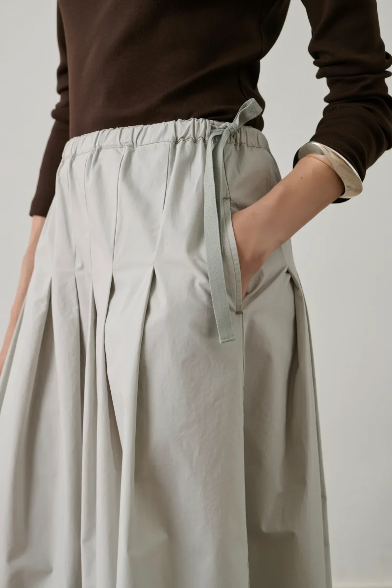 FALDA AMALIA GRIS CLARO - Imagen 4