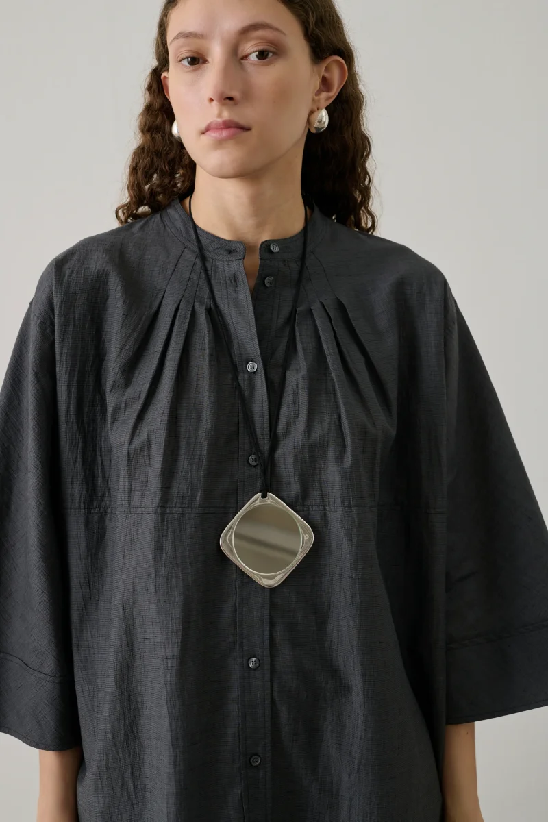 VESTIDO HOSTA GRIS ANTRACITA - Imagen 5